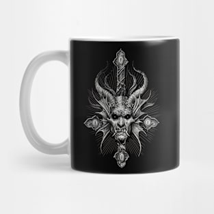 Demon cross Mug